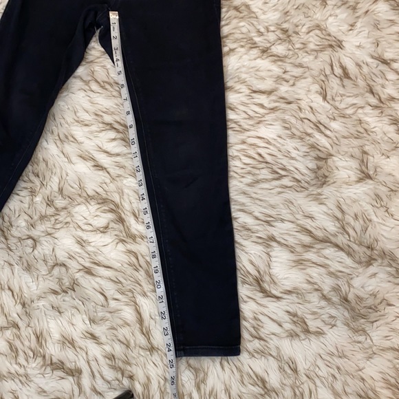 1822 Denim Maternity Jeans Stretch Skinny Jeggings Black Size 24 - Picture 7 of 8